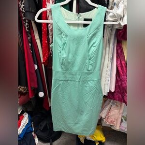 J. Crew Mint green suiting shift dress like new size 00